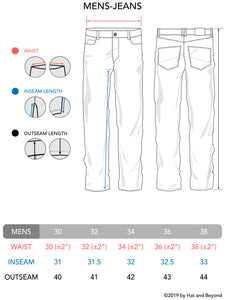 ripped jeans_black ripped jeans_distressed jeans_ripped skinny jeans_tattered jeans_boys ripped jeans_men's ripped jeans_Size Chart