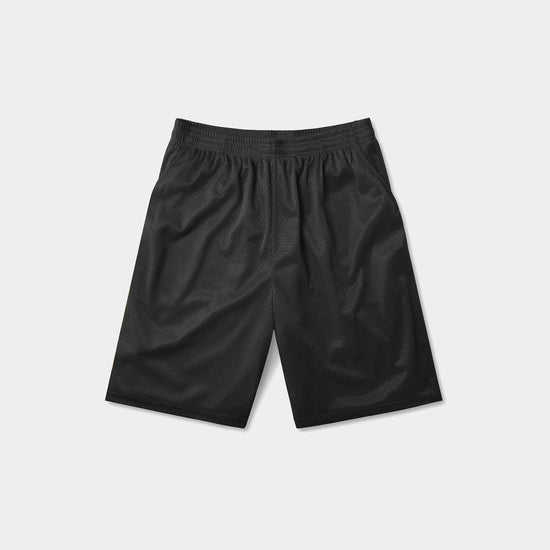 Men’s Athletic Mesh Shorts in champion mesh shorts_mesh biker shorts_mesh shorts mens_mesh basketball shorts_mesh bike shorts_mesh gym shorts_mesh gym shorts_Black - Hat and Beyond