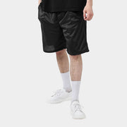 Men’s Athletic Mesh Shorts in champion mesh shorts_mesh biker shorts_mesh shorts mens_mesh basketball shorts_mesh bike shorts_mesh gym shorts_mesh gym shorts_Black - Hat and Beyond