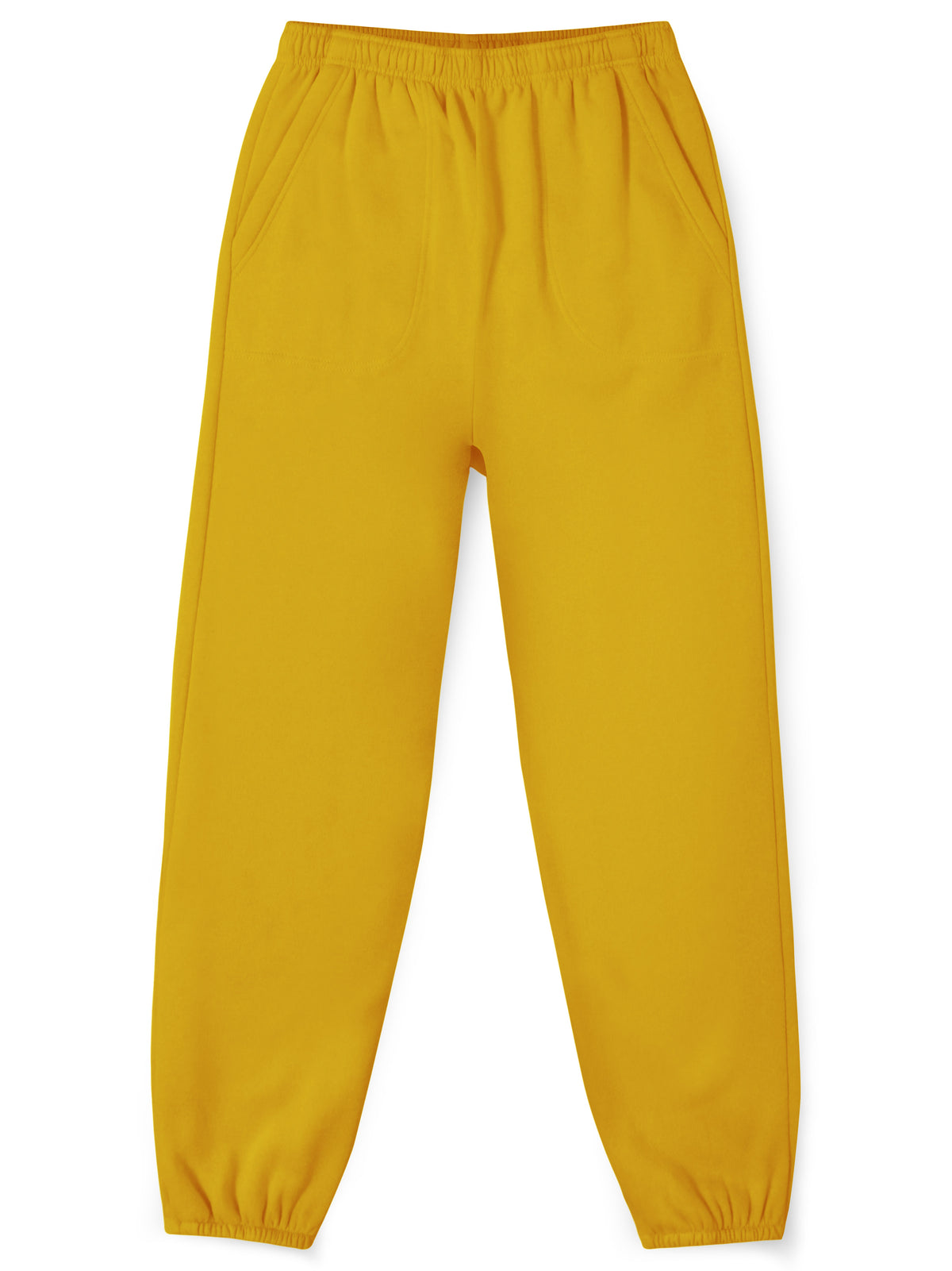 Women’s Women Oversized Fit Lounge Jogger Sweatpants with Pocket S-2XL in Gold - Hat and Beyond fleece joggers