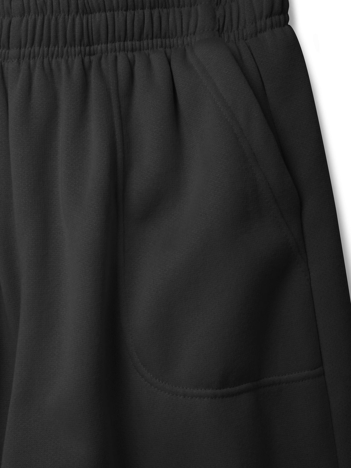 Women’s Women Oversized Fit Lounge Jogger Sweatpants with Pocket Plus Size 3XL-5XL in Black - Hat and Beyond fleece joggers