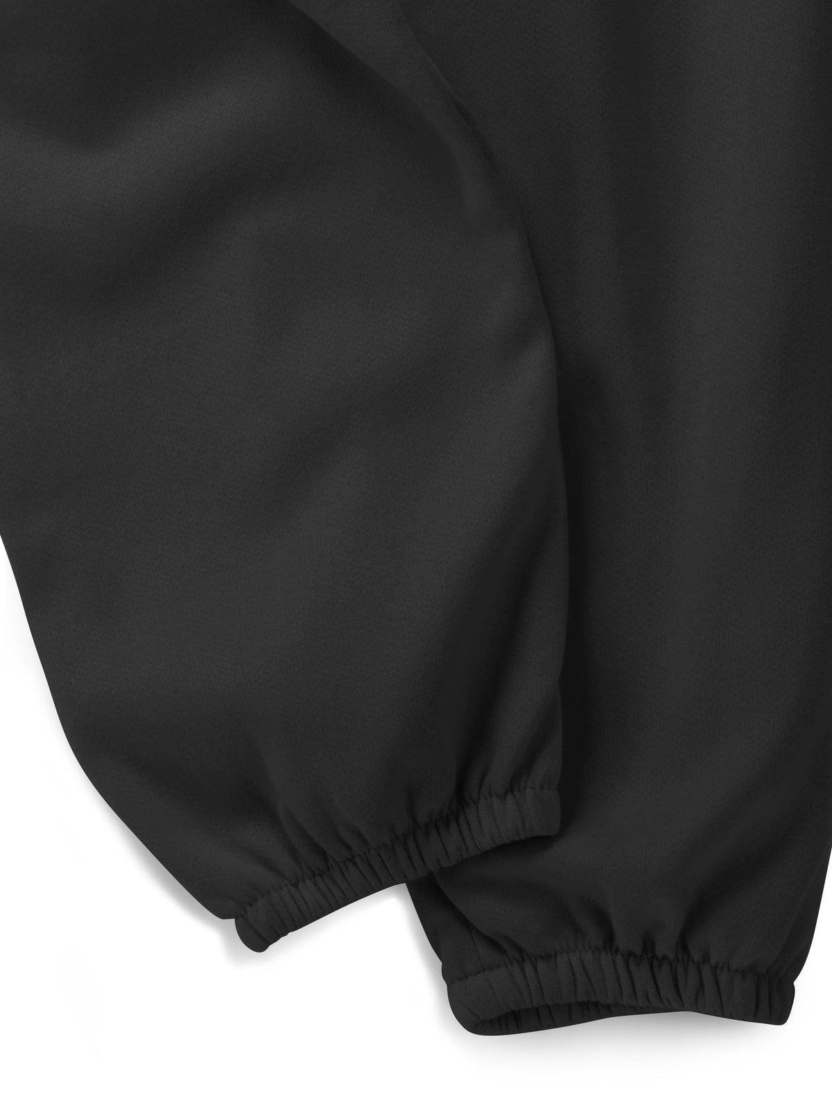 Women’s Women Oversized Fit Lounge Jogger Sweatpants with Pocket Plus Size 3XL-5XL in Black - Hat and Beyond fleece joggers