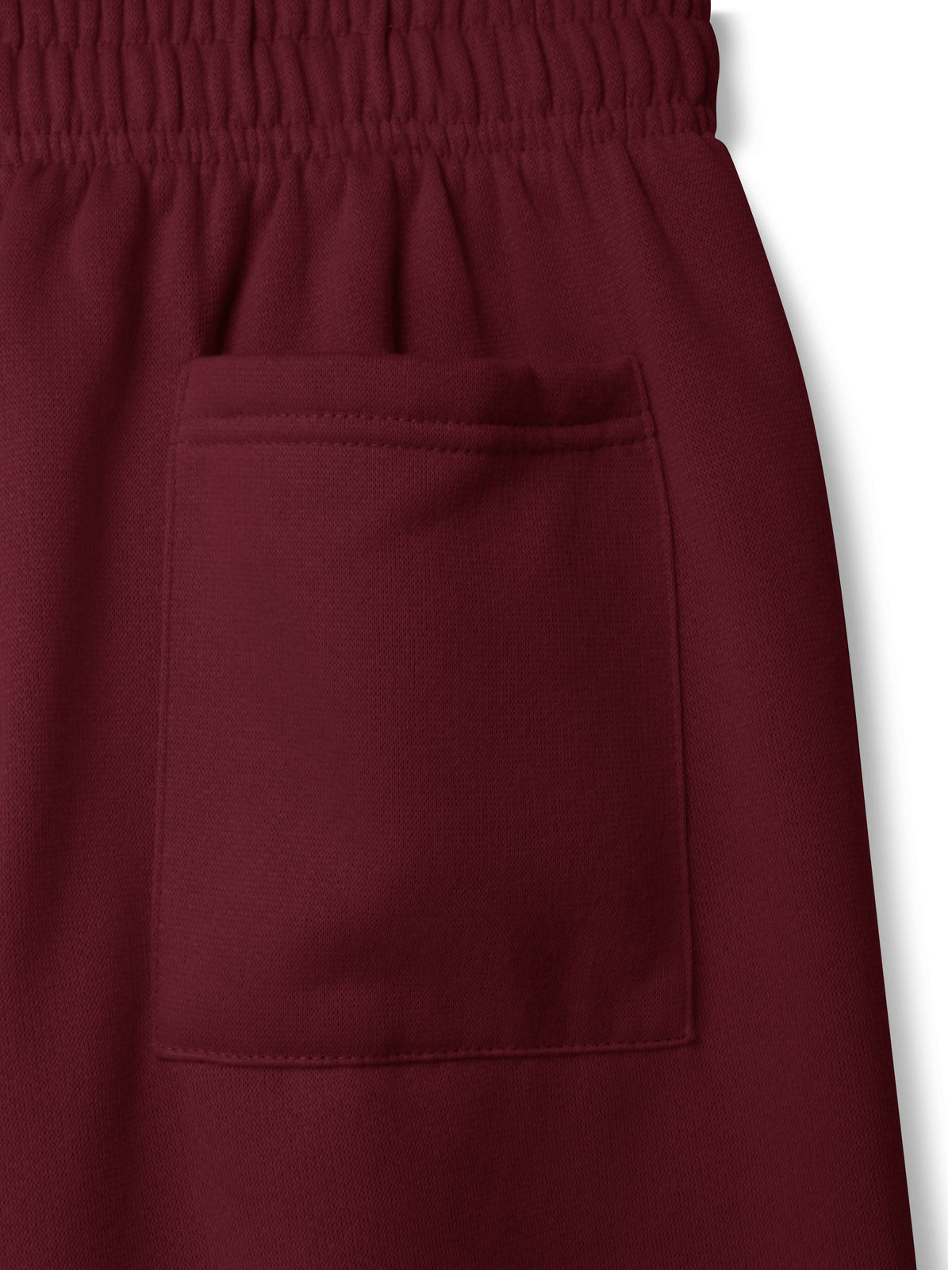 Women’s Women Oversized Fit Lounge Jogger Sweatpants with Pocket Plus Size 3XL-5XL in Burgundy - Hat and Beyond fleece joggers