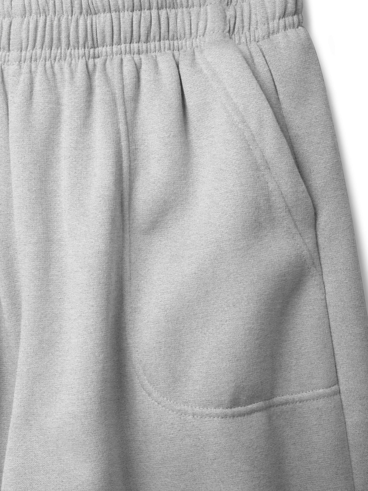 Women’s Women Oversized Fit Lounge Jogger Sweatpants with Pocket Plus Size 3XL-5XL in Heather Gray - Hat and Beyond fleece joggers