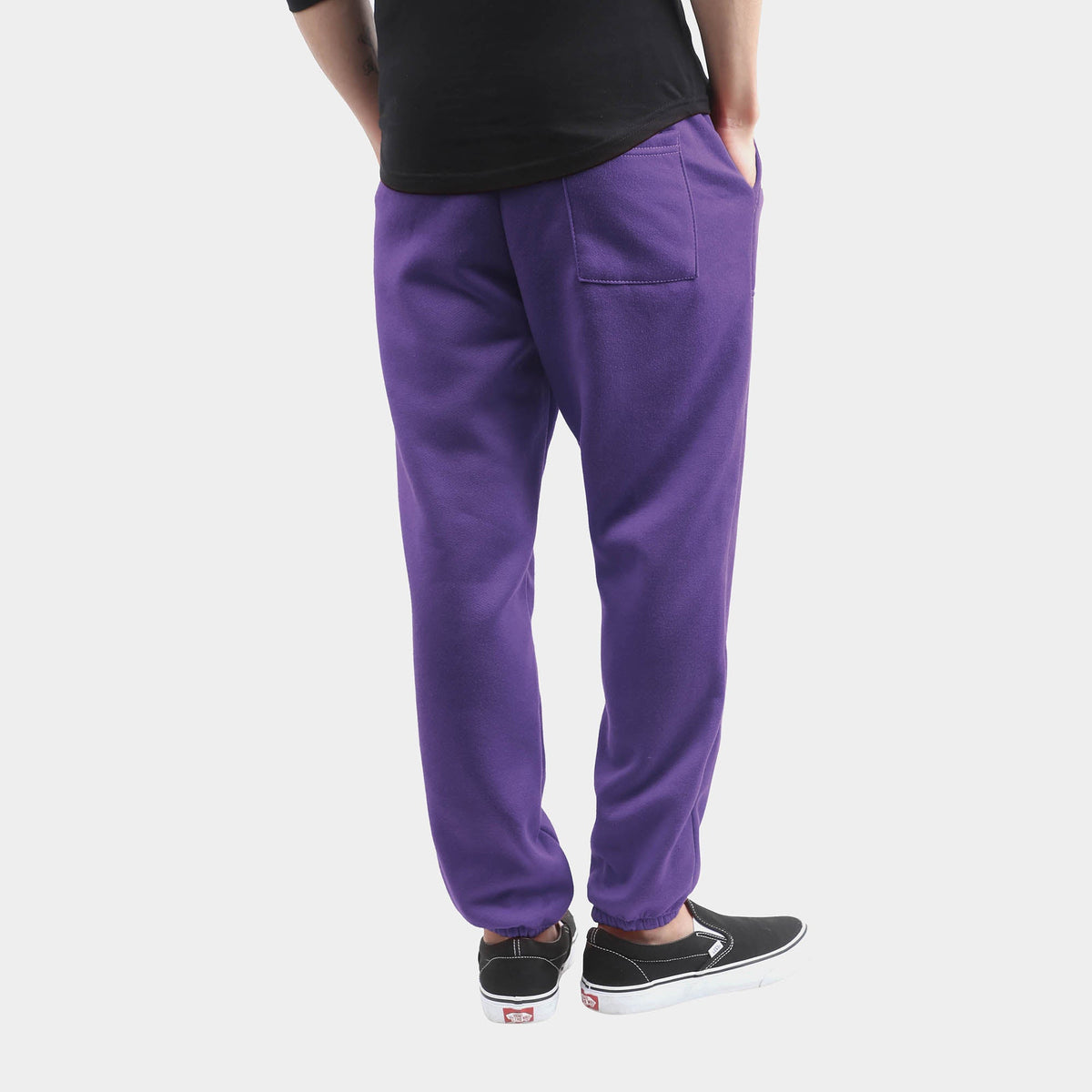 Men’s Lightweight Sweatpants Plus Size 3XL-5XL in Purple - Hat and Beyond fleece joggers
