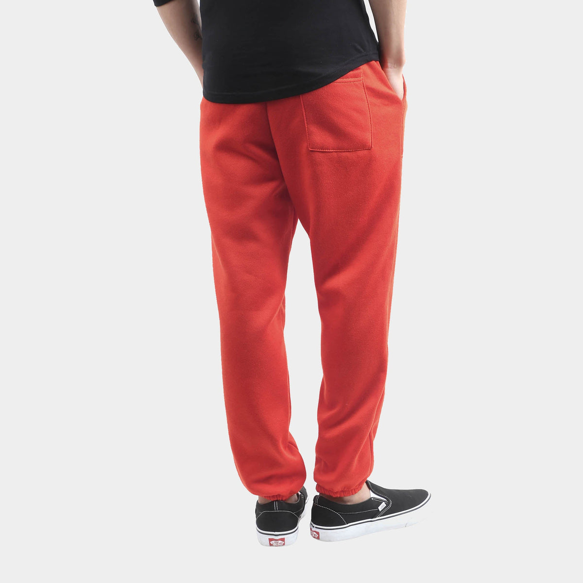 Men’s Lightweight Sweatpants Plus Size 3XL-5XL in Red - Hat and Beyond fleece joggers