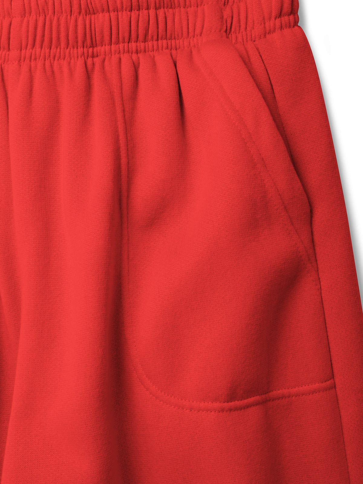 Women’s Women Oversized Fit Lounge Jogger Sweatpants with Pocket Plus Size 3XL-5XL in Red - Hat and Beyond fleece joggers