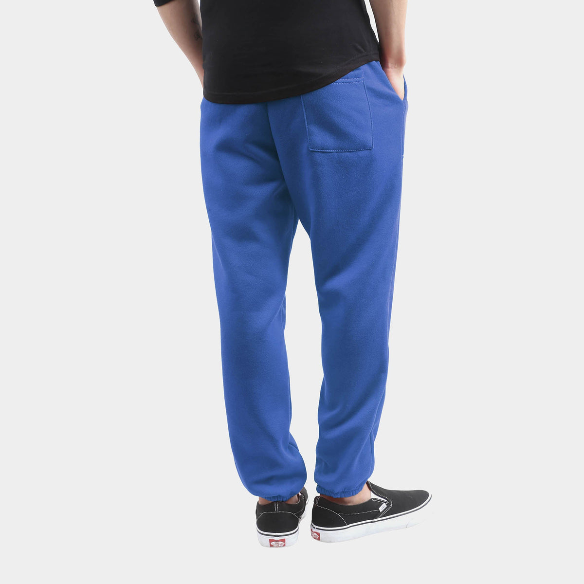 Men’s Lightweight Sweatpants Plus Size 3XL-5XL in Royal Blue - Hat and Beyond fleece joggers