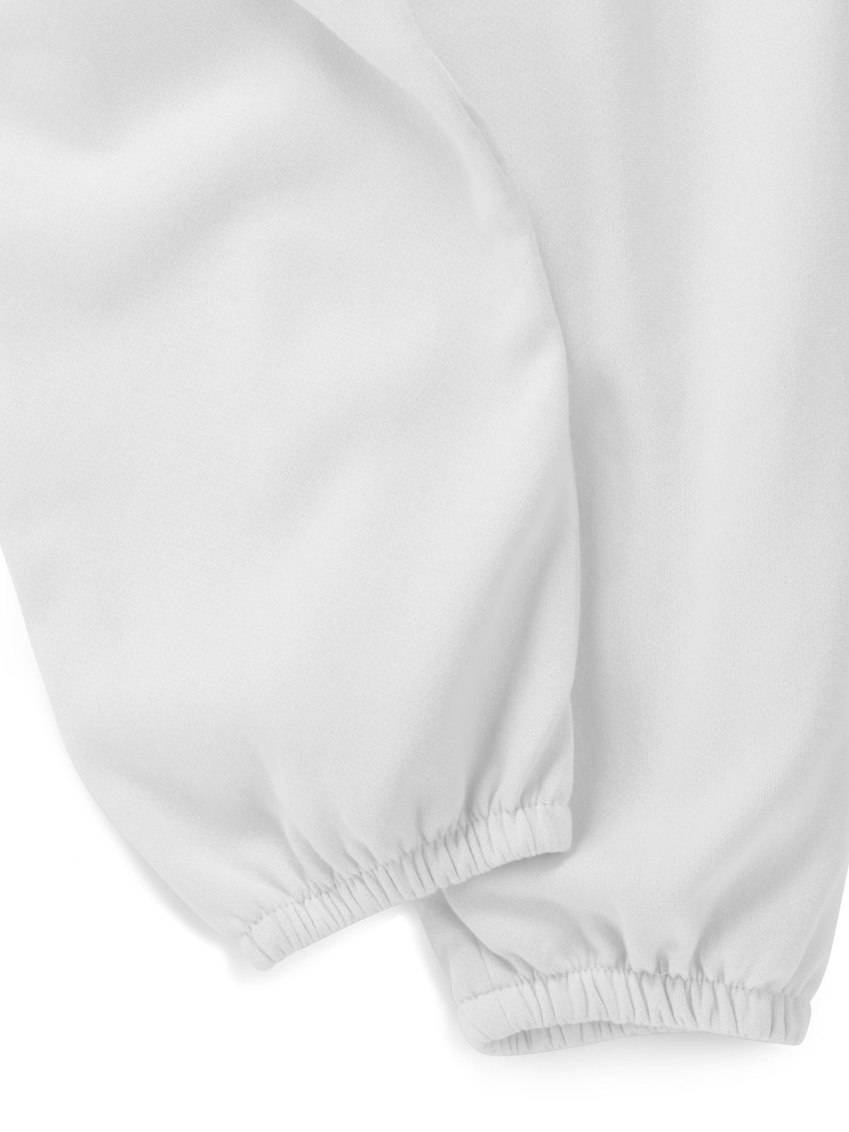 Women’s Women Oversized Fit Lounge Jogger Sweatpants with Pocket Plus Size 3XL-5XL in White - Hat and Beyond fleece joggers
