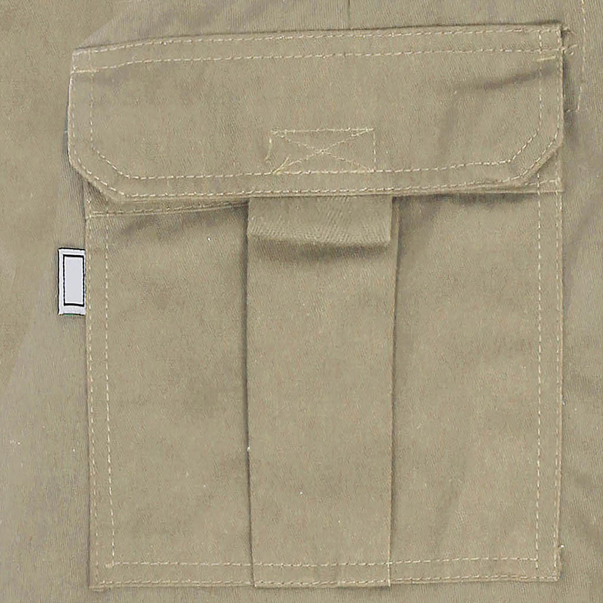 Men’s Premium Loose Fit Twill Cargo Shorts with Belt in Khaki - Hat and Beyond casual shorts