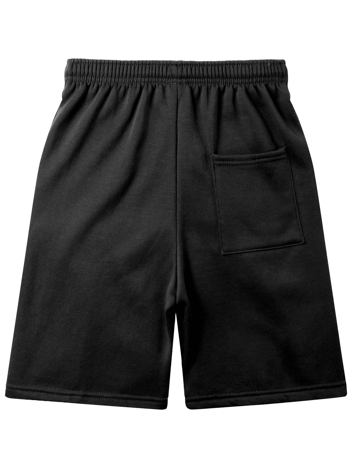 Men’s Brushed Elastic Lightweight Sweat Shorts with Pockets S-2XL in Black - Hat and Beyond casual shorts