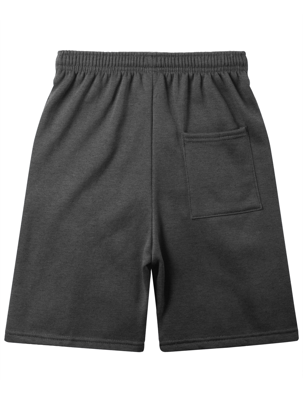 Men’s Brushed Elastic Lightweight Sweat Shorts with Pockets S-2XL in Charcoal - Hat and Beyond casual shorts