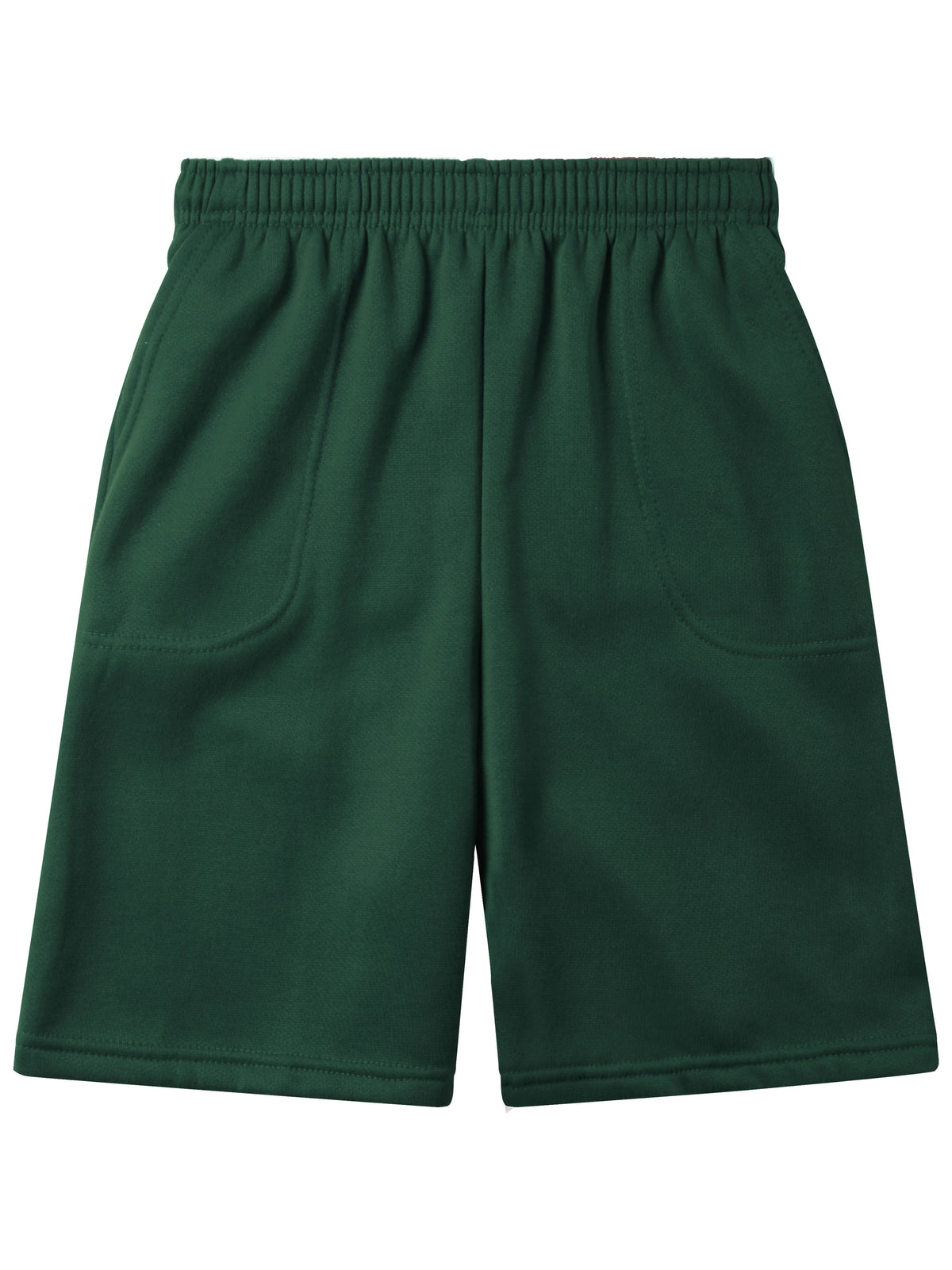 Men’s Brushed Elastic Lightweight Sweat Shorts with Pockets S-2XL in Green - Hat and Beyond casual shorts