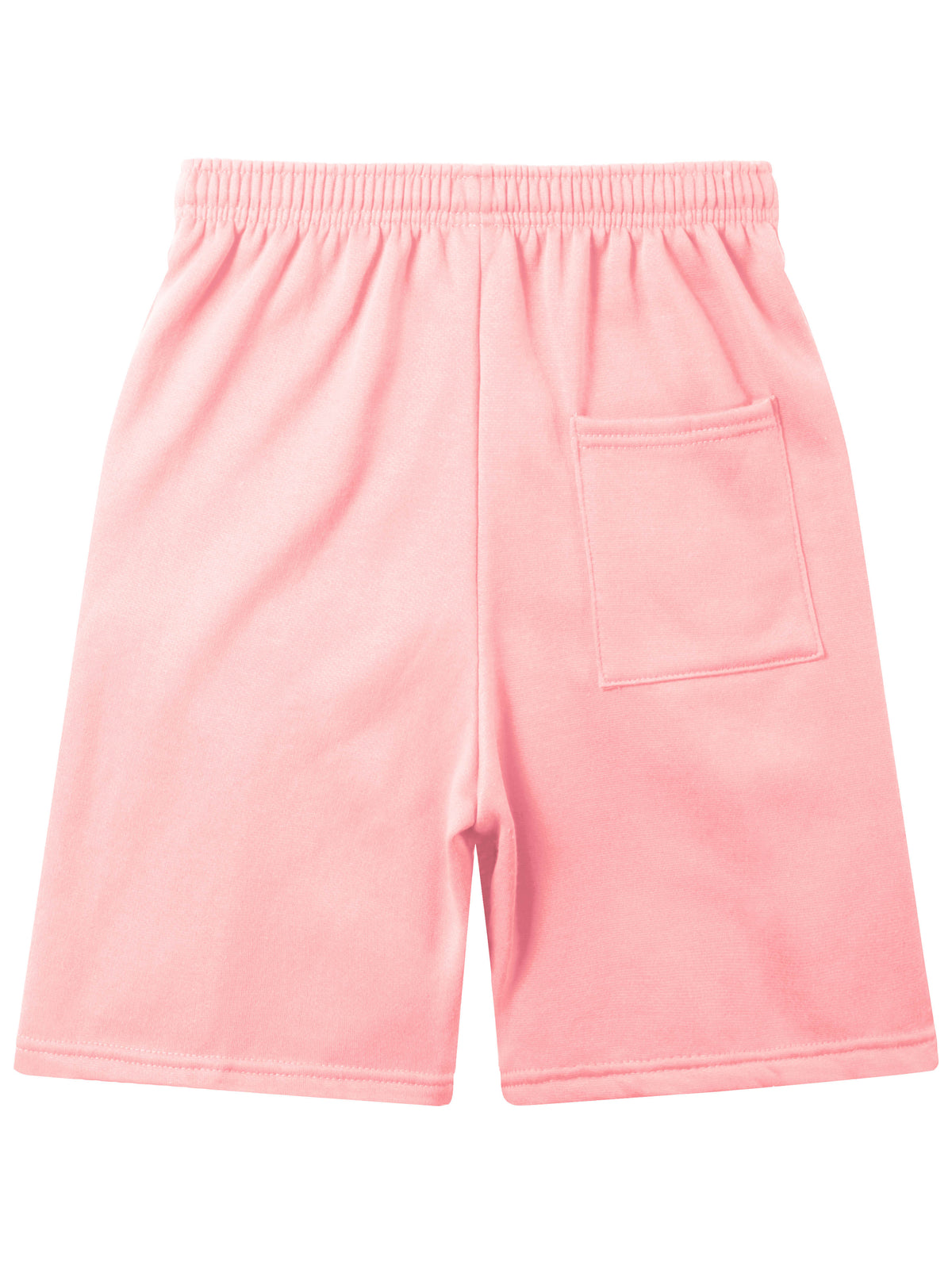 Men’s Brushed Elastic Lightweight Sweat Shorts with Pockets S-2XL in Pink - Hat and Beyond casual shorts