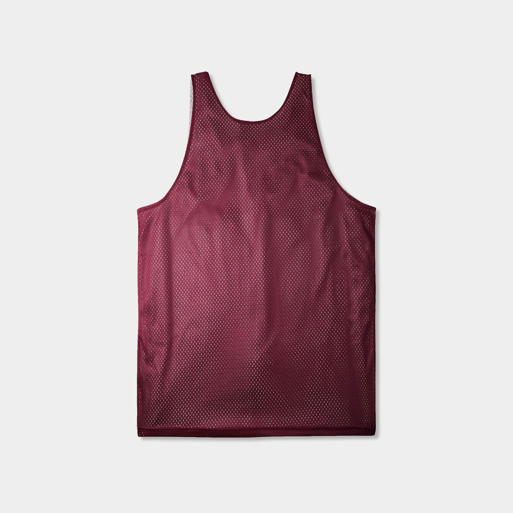Red Blood Deep Ink Classic Basketball Jersey, Mesh Fabric Tank Top, L