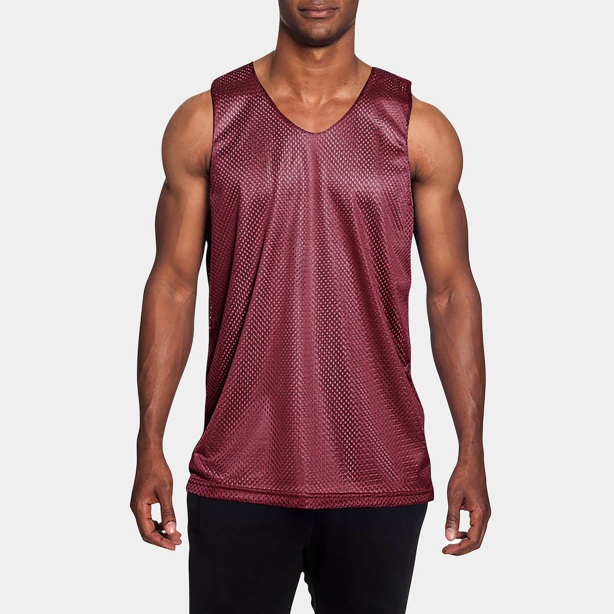 Men’s Reversible Basketball Jersey in basketball jersey_basketball uniforms_cheap basketball jerseys_jersey basket_reversible basketball jerseys_basketball jersey maker_Burgundy - 