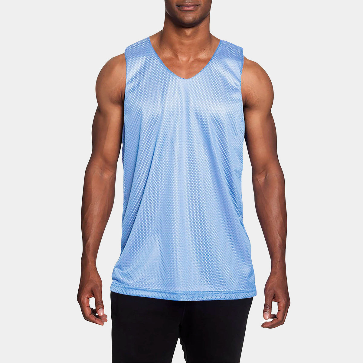 Men’s Reversible Basketball Jersey in basketball jersey_basketball uniforms_cheap basketball jerseys_jersey basket_reversible basketball jerseys_basketball jersey maker_Light Blue 