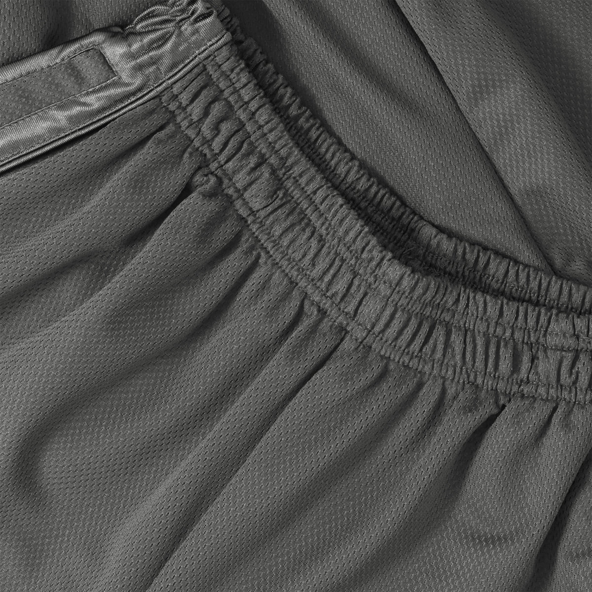 Men’s Heavyweight Mesh Shorts with Pockets Basketball Gym Workout Short in Heather Gray - Hat and Beyond casual shorts