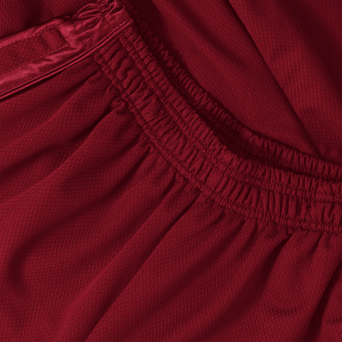 Men’s Heavyweight Mesh Shorts with Pockets Basketball Gym Workout Short in Red - Hat and Beyond casual shorts
