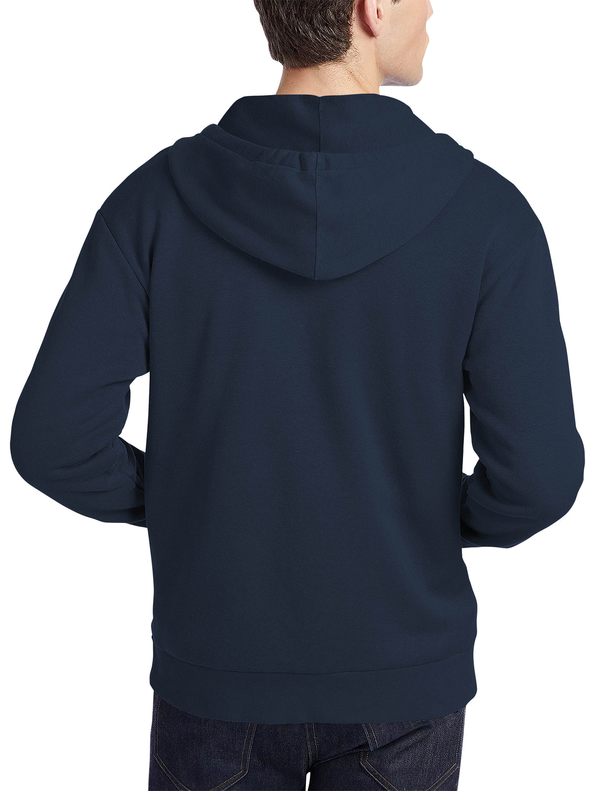 Men’s Ultimate Heavyweight Zip Up Hoodie Jacket XS-XL in Navy - Hat and Beyond hoodie