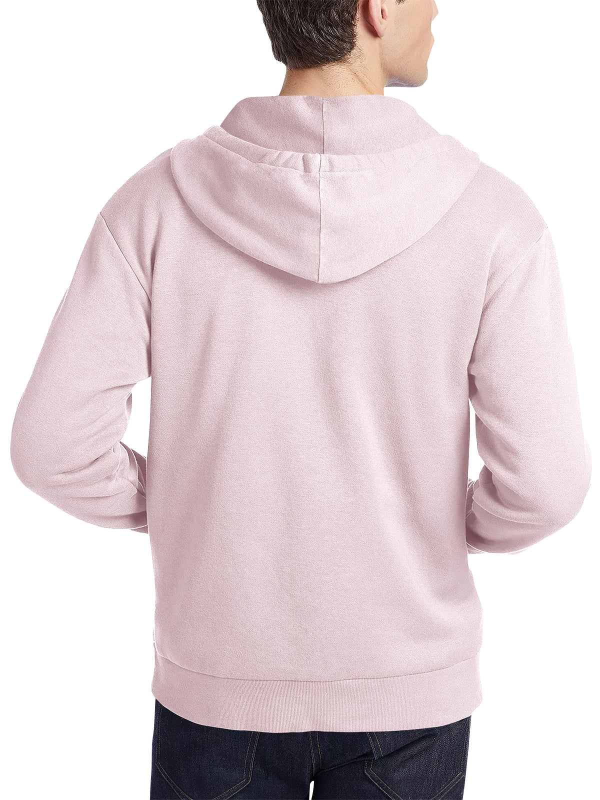 Men’s Ultimate Heavyweight Zip Up Hoodie Jacket XS-XL in Pink - Hat and Beyond hoodie
