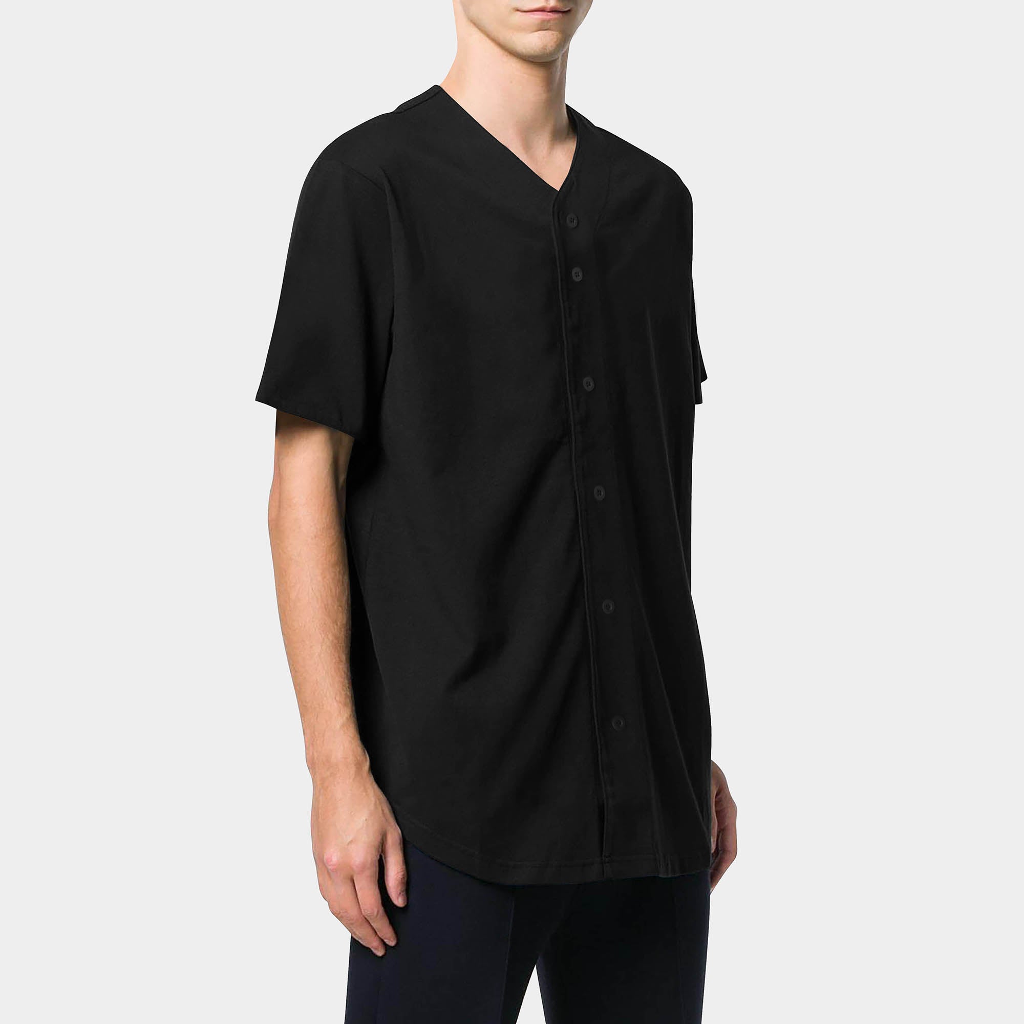 Black 42 Baseball Uniform Men's Black 42 Baseball Jersey - 90s Hip Hop Style Stitched Button Down Shirt Black 42 Baseball Uniform Men's Black 42 Baseball Jersey - 90s Hip Hop Style Stitched Button Down Shirt