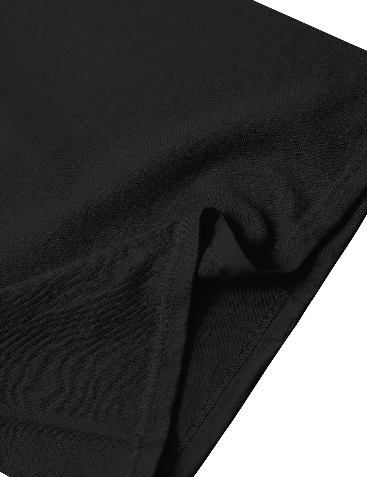 Men’s Super Max Heavyweight T Shirt S-2XL in Black - Hat and Beyond blank tee