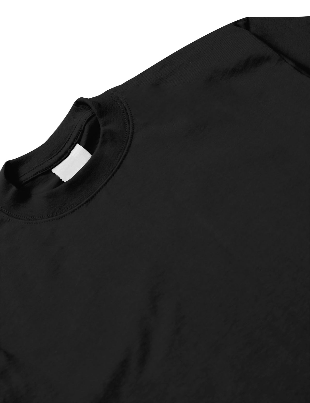 Men’s Super Max Heavyweight T Shirt Tall Sizes XLT-5XT in Black - Hat and Beyond blank tee
