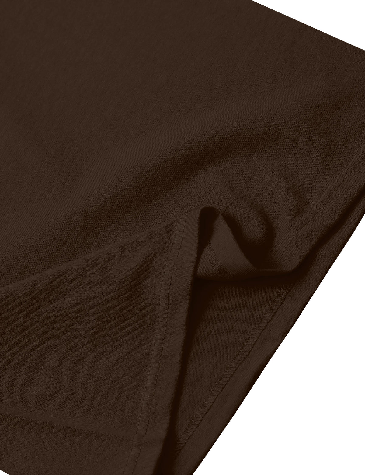 Men’s Super Max Heavyweight T Shirt S-2XL in Brown - Hat and Beyond blank tee