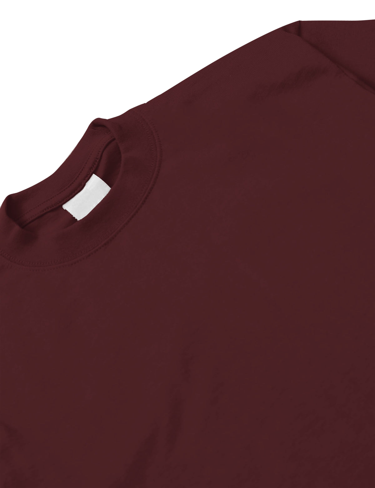 Men’s Super Max Heavyweight T Shirt Tall Sizes XLT-5XT in Burgundy - Hat and Beyond blank tee