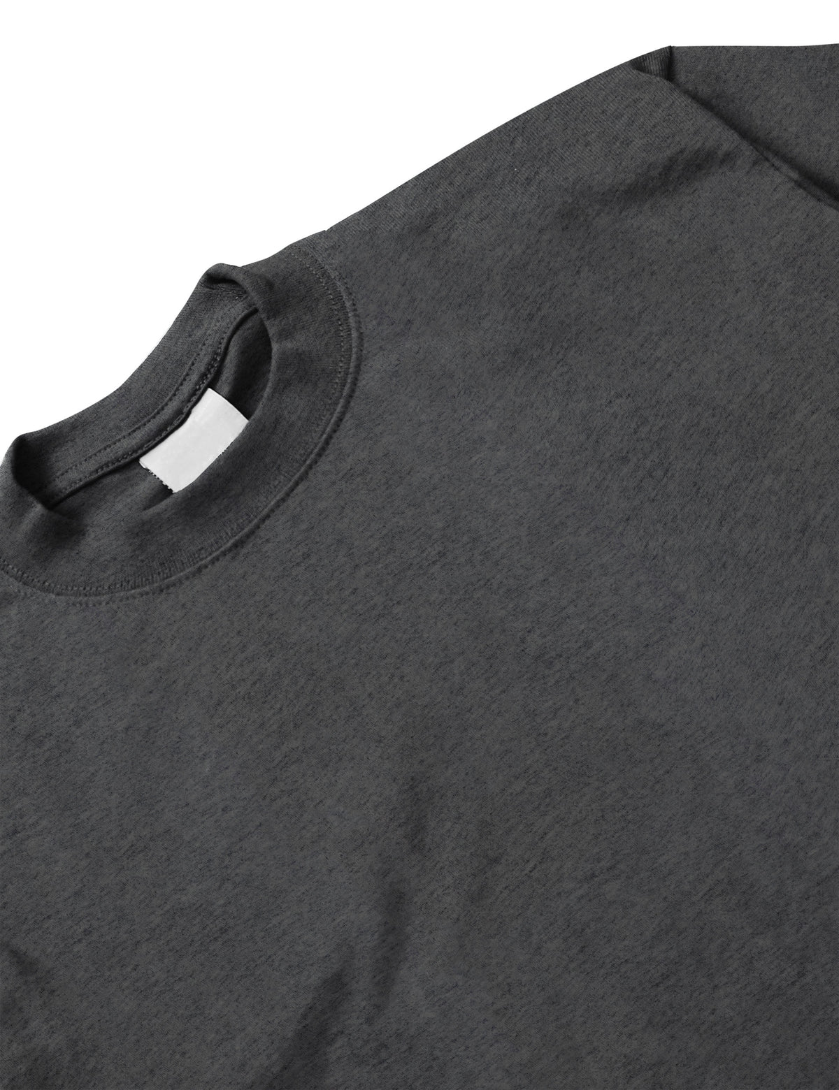 Men’s Super Max Heavyweight T Shirt S-2XL in Charcoal Gray - Hat and Beyond blank tee
