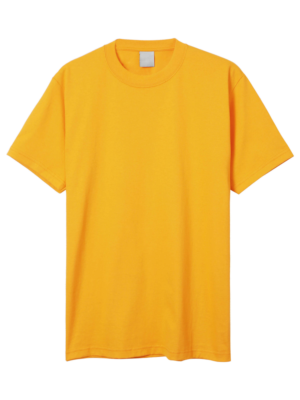 Men’s Super Max Heavyweight T Shirt Tall Sizes XLT-5XT in Gold - Hat and Beyond blank tee