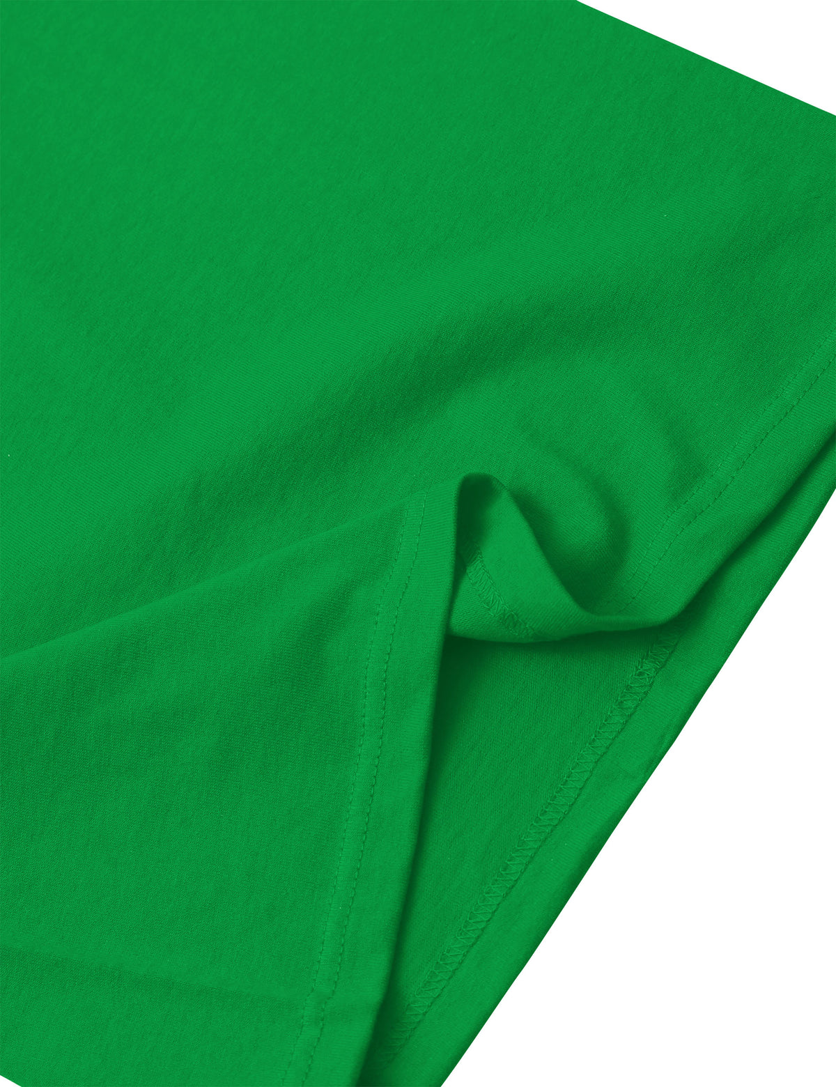 Men’s Super Max Heavyweight T Shirt Tall Sizes XLT-5XT in Kelly Green - Hat and Beyond blank tee
