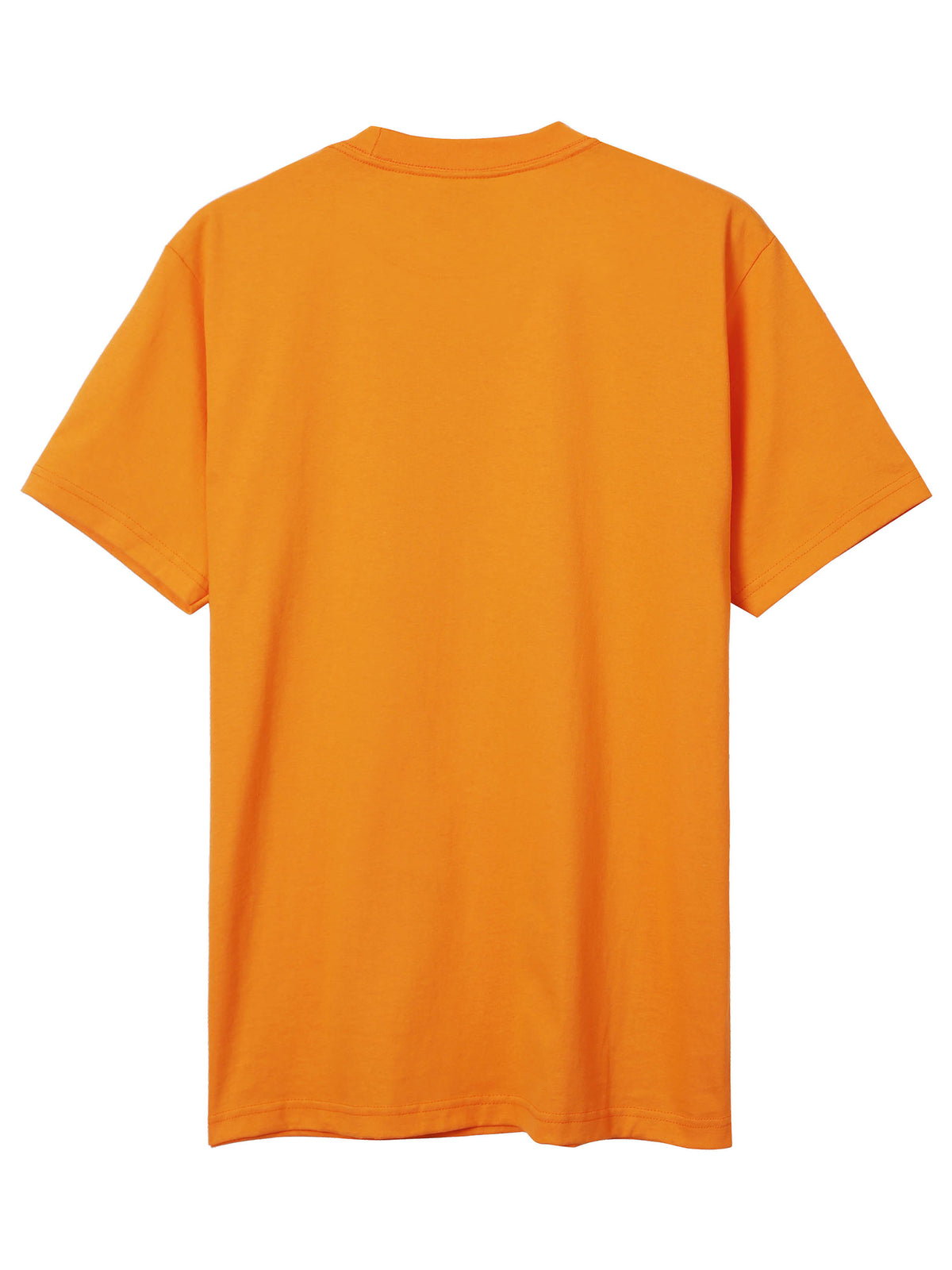 Men’s Super Max Heavyweight T Shirt Tall Sizes XLT-5XT in Orange - Hat and Beyond blank tee