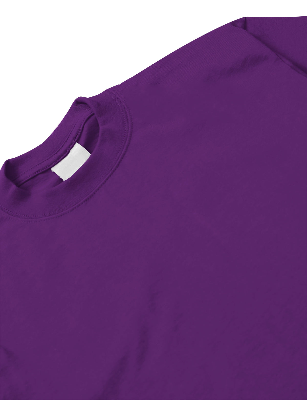 Men’s Super Max Heavyweight T Shirt S-2XL in Purple - Hat and Beyond blank tee