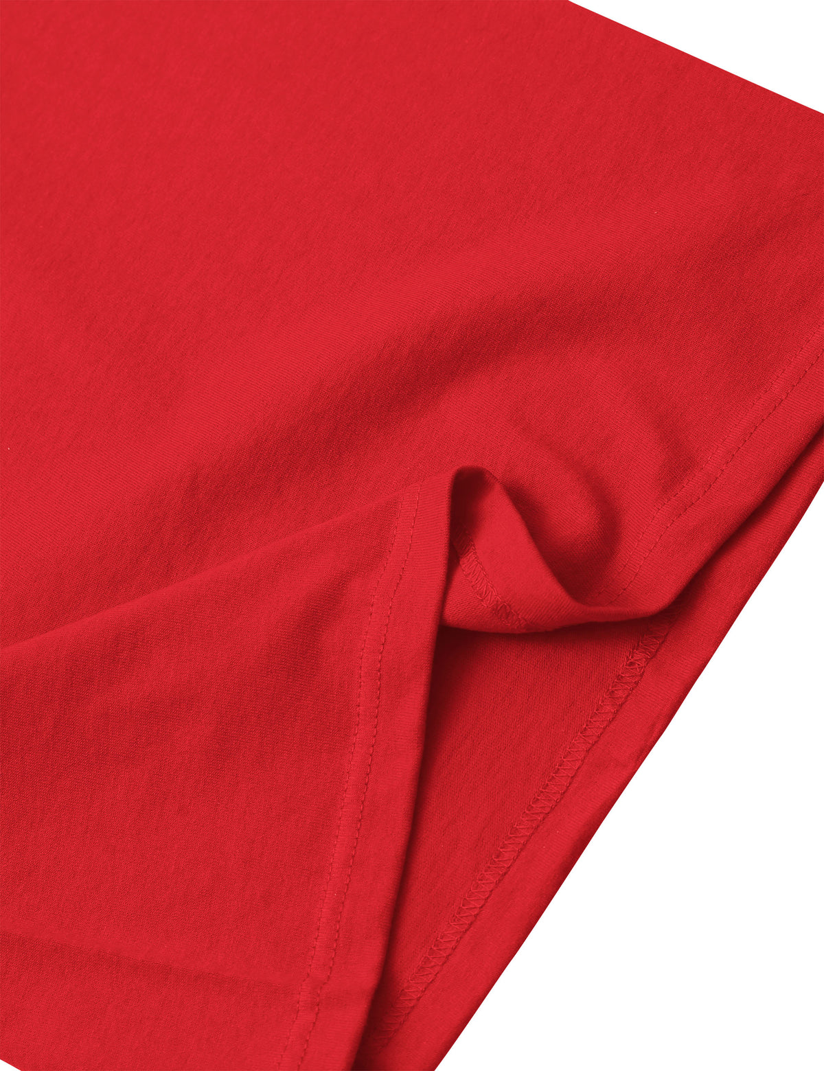 Men’s Super Max Heavyweight T Shirt S-2XL in Red - Hat and Beyond blank tee