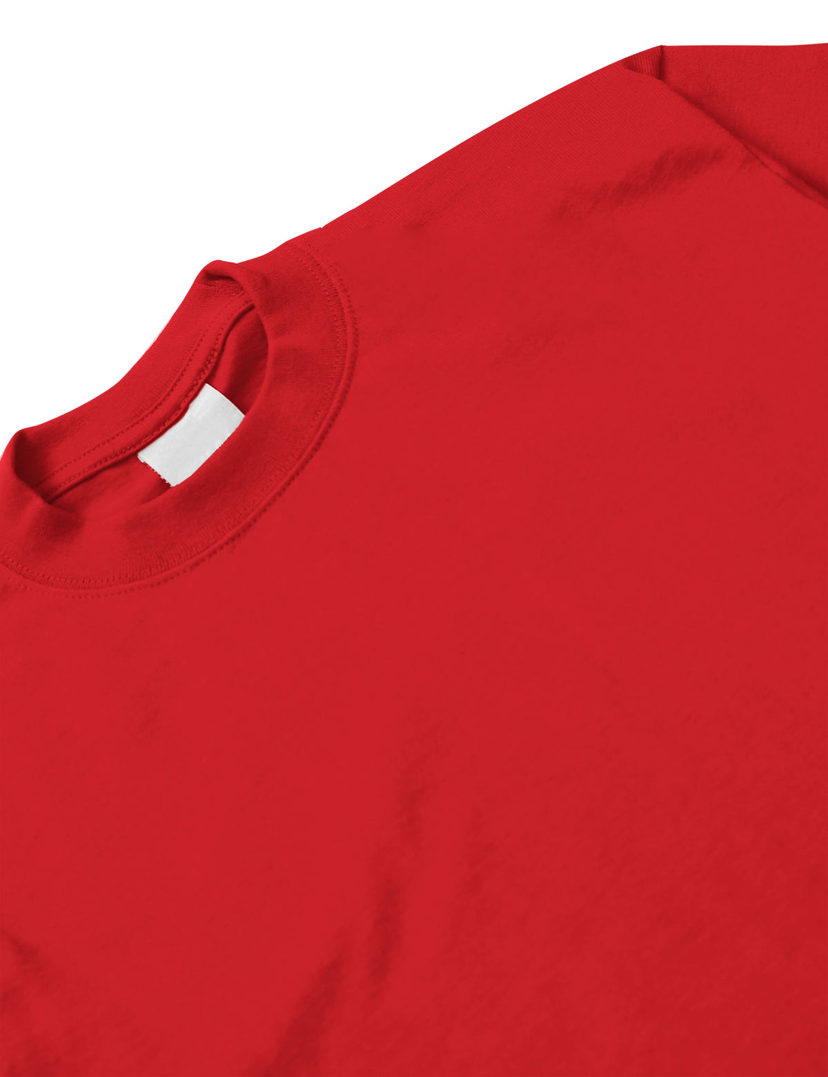 Men’s Super Max Heavyweight T Shirt Tall Sizes XLT-5XT in Red - Hat and Beyond blank tee