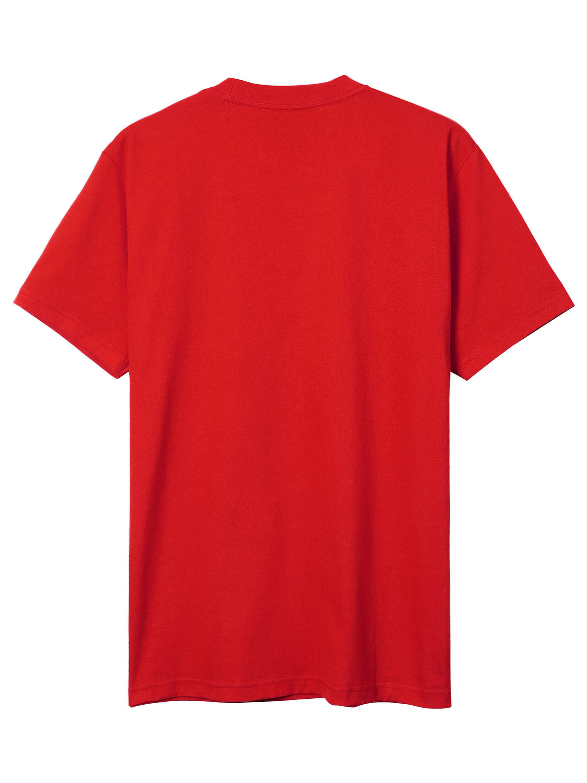 Men’s Super Max Heavyweight T Shirt Tall Sizes XLT-5XT in Red - Hat and Beyond blank tee