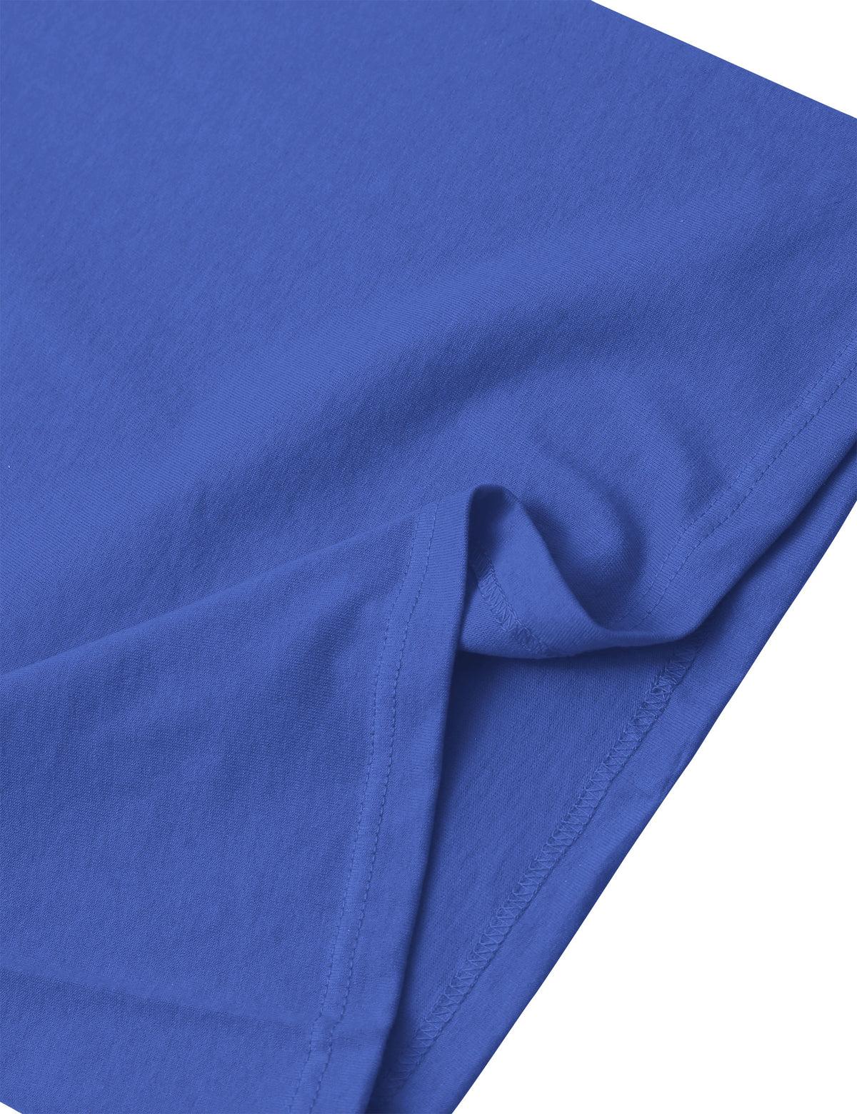 Men’s Super Max Heavyweight T Shirt Big Plus Size 3XL-5XL in Royal Blue - Hat and Beyond blank tee