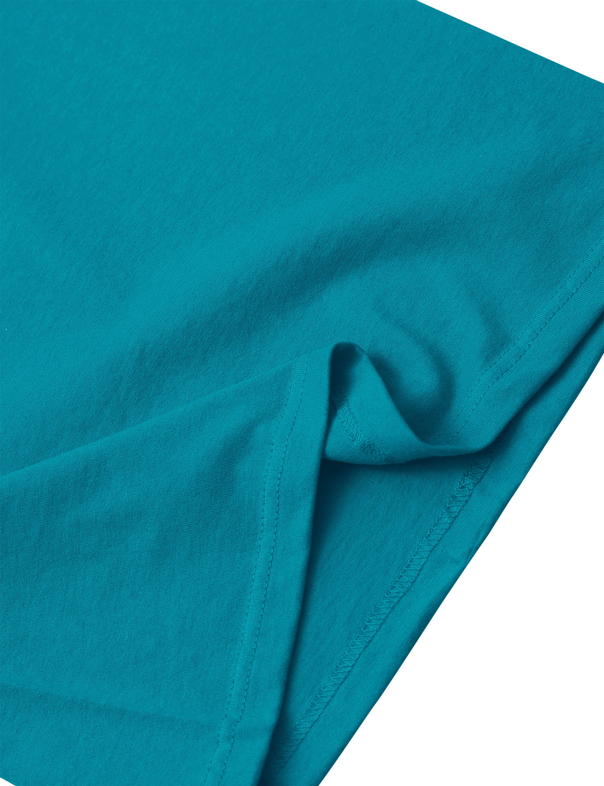 Men’s Super Max Heavyweight T Shirt S-2XL in Turquoise - Hat and Beyond blank tee