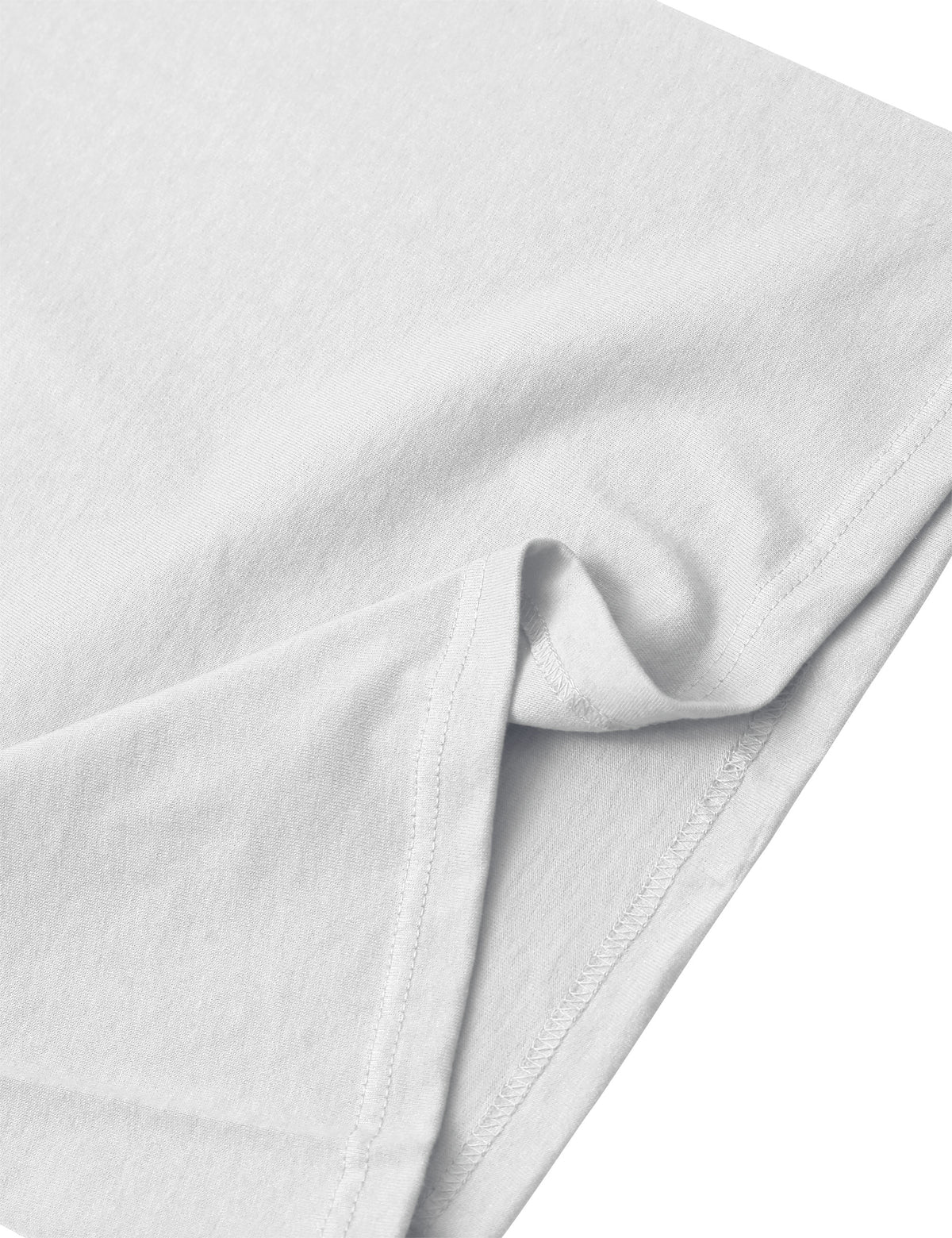 Men’s Super Max Heavyweight T Shirt S-2XL in White - Hat and Beyond blank tee