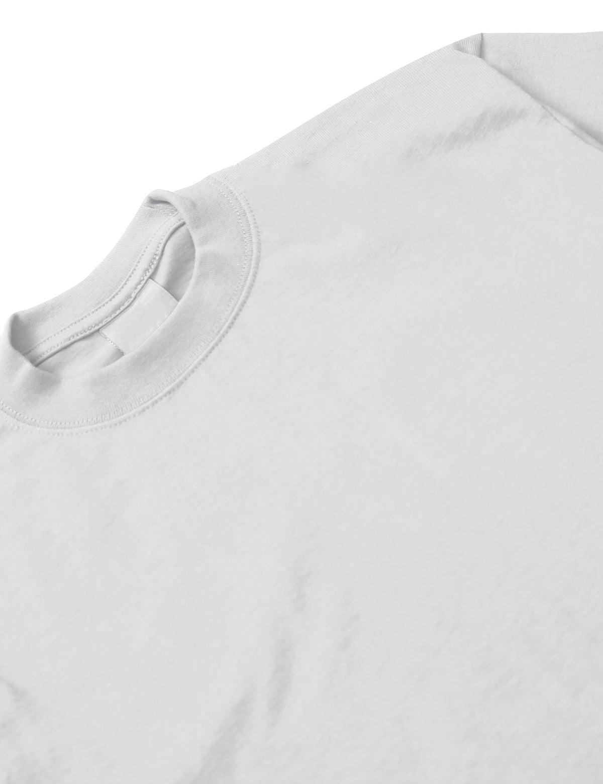 Men’s Super Max Heavyweight T Shirt S-2XL in White - Hat and Beyond blank tee