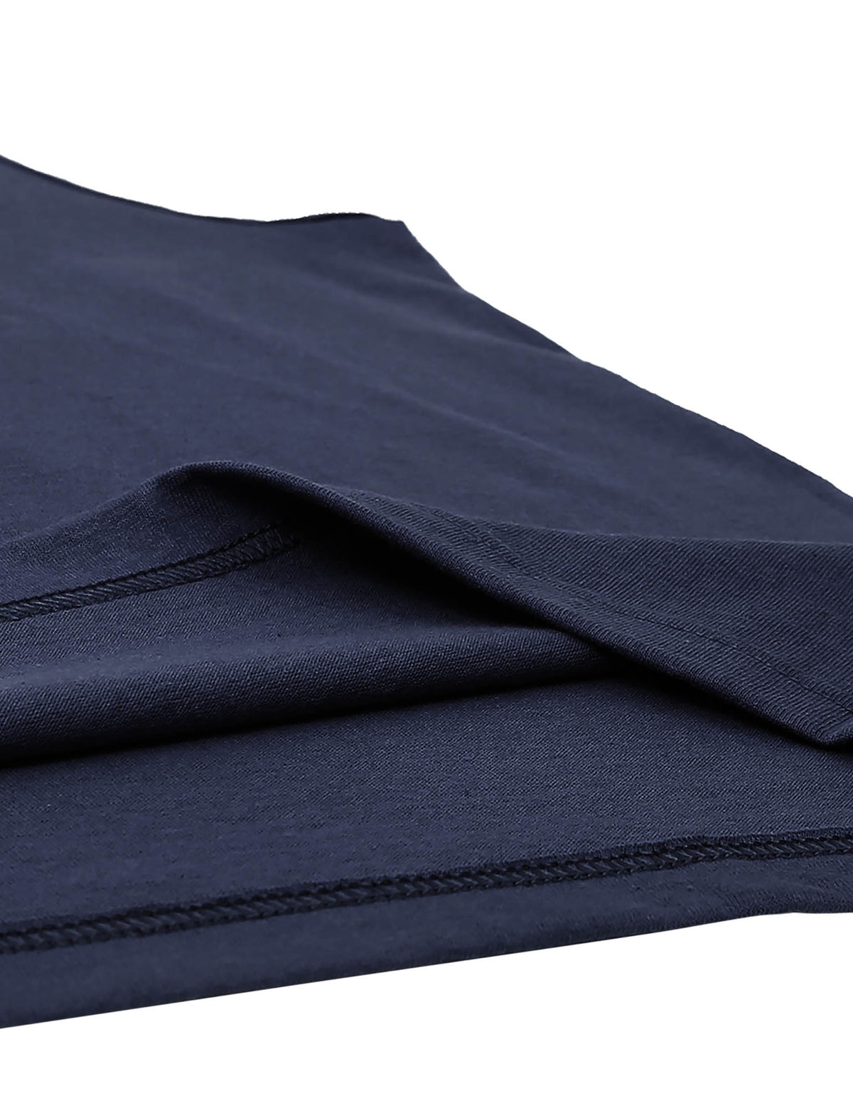 Men’s Muscle Fit Workout Sleeveless Tank Top in Navy - Hat and Beyond tank top