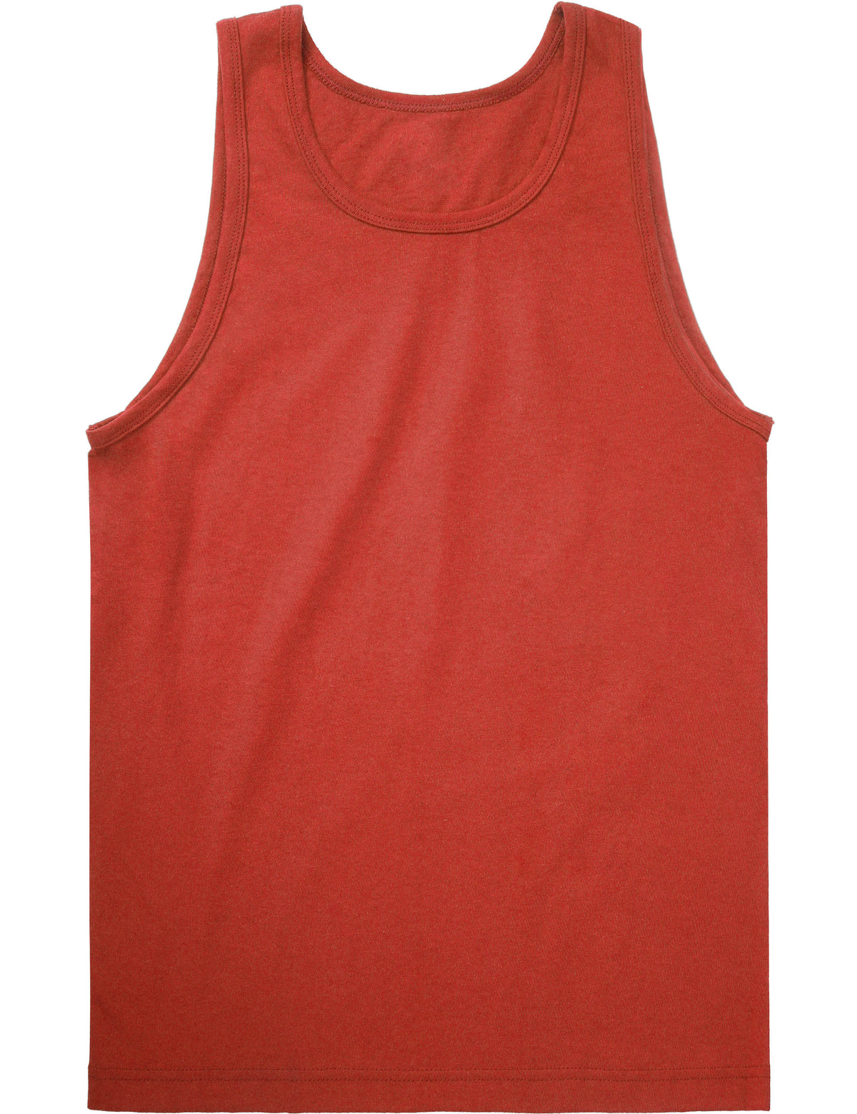 Men’s Muscle Fit Workout Sleeveless Tank Top in Red - Hat and Beyond tank top