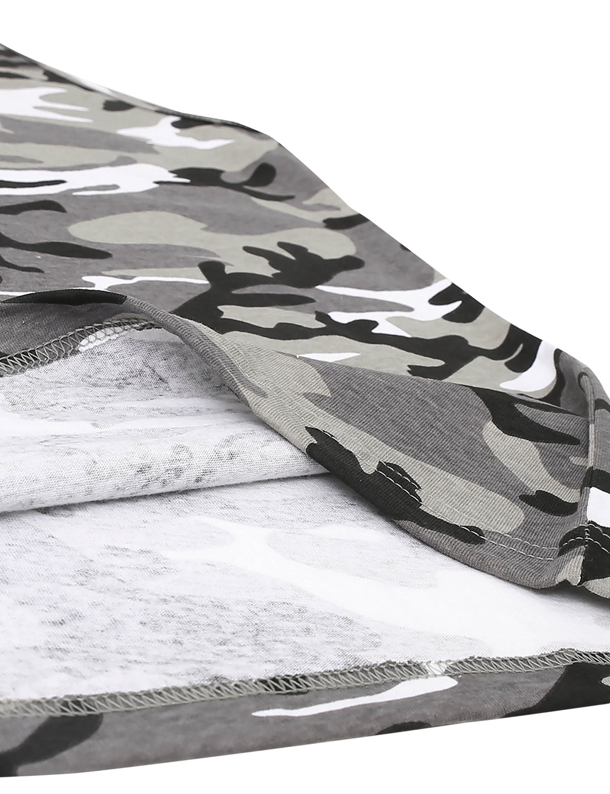 Men’s Muscle Fit Workout Sleeveless Tank Top in White Camo - Hat and Beyond tank top