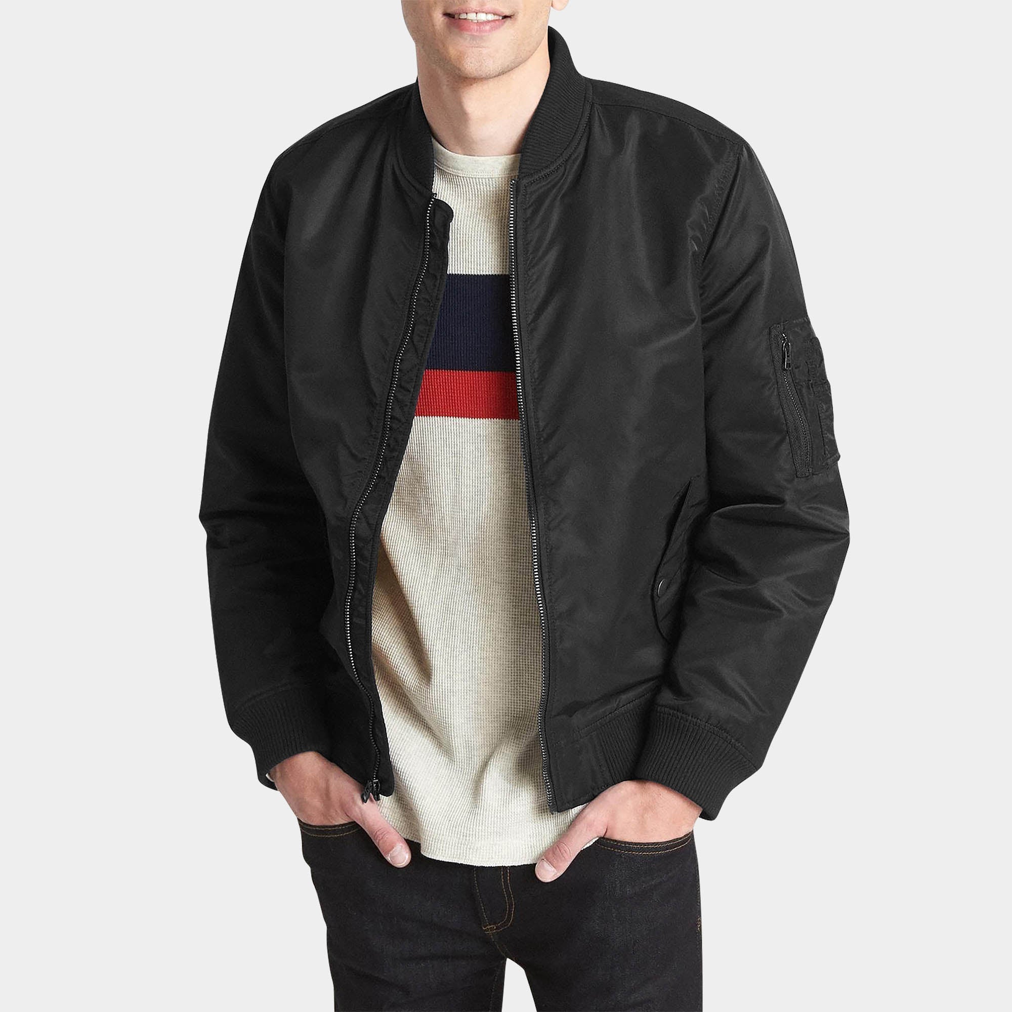 Men's Bomber Jacket - Jackets & Outerwear | Hat and Beyond