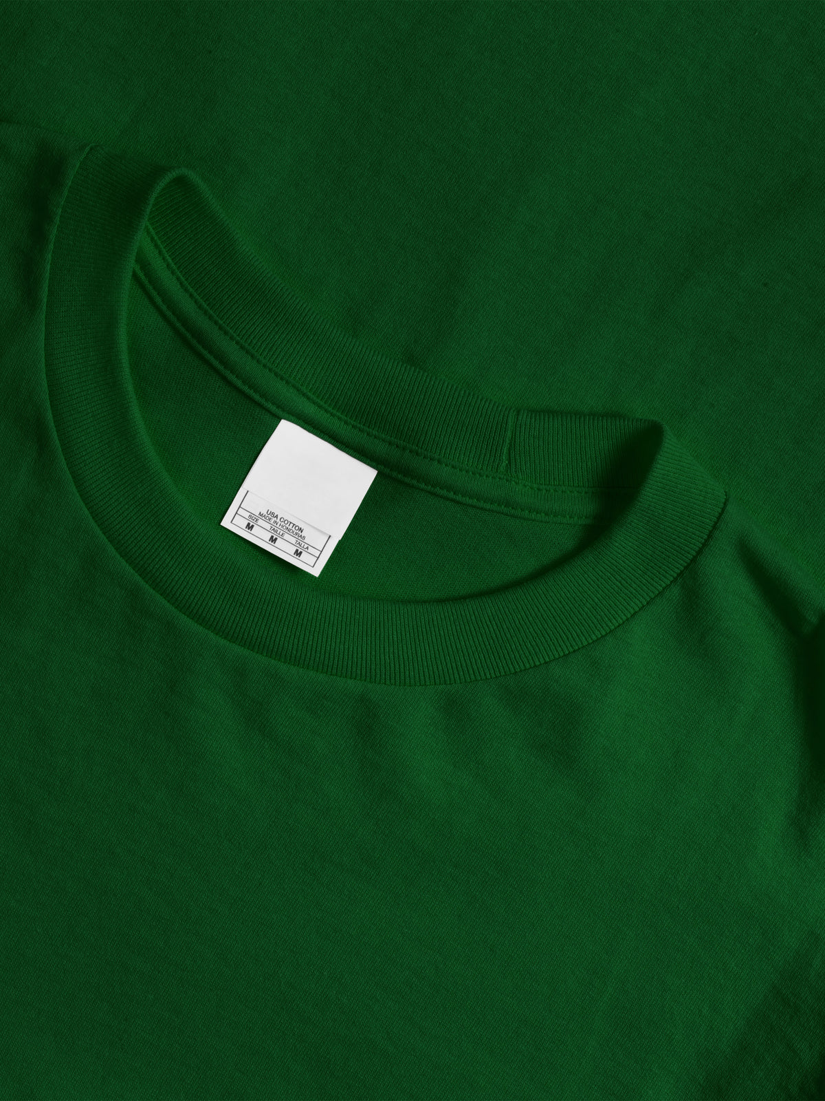 Men’s Essential Crew Neck Short Sleeve T Shirt S-XL in Kelly Green - Hat and Beyond blank tee