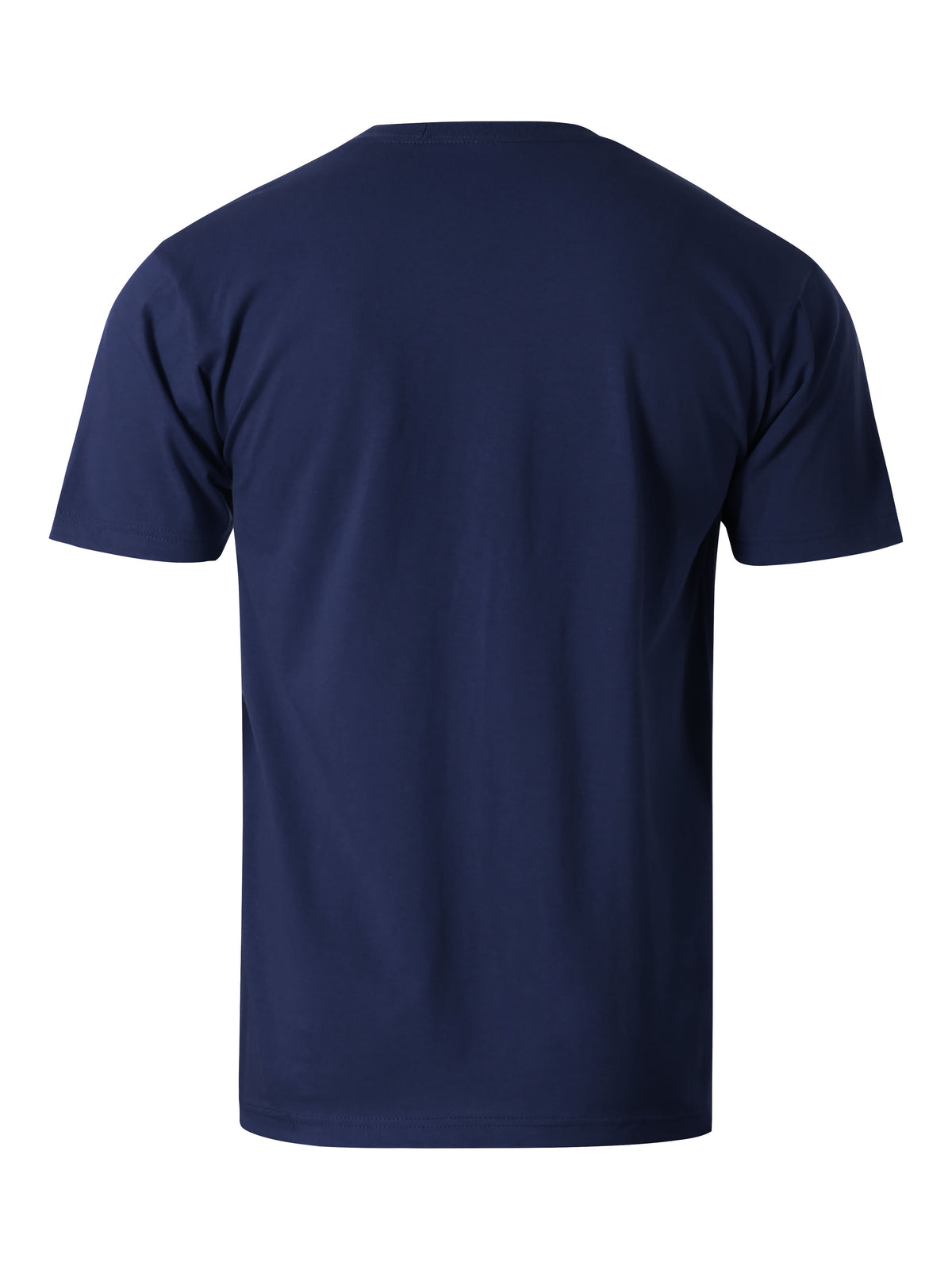 Men’s Essential Crew Neck Short Sleeve T Shirt S-XL in Navy - Hat and Beyond blank tee