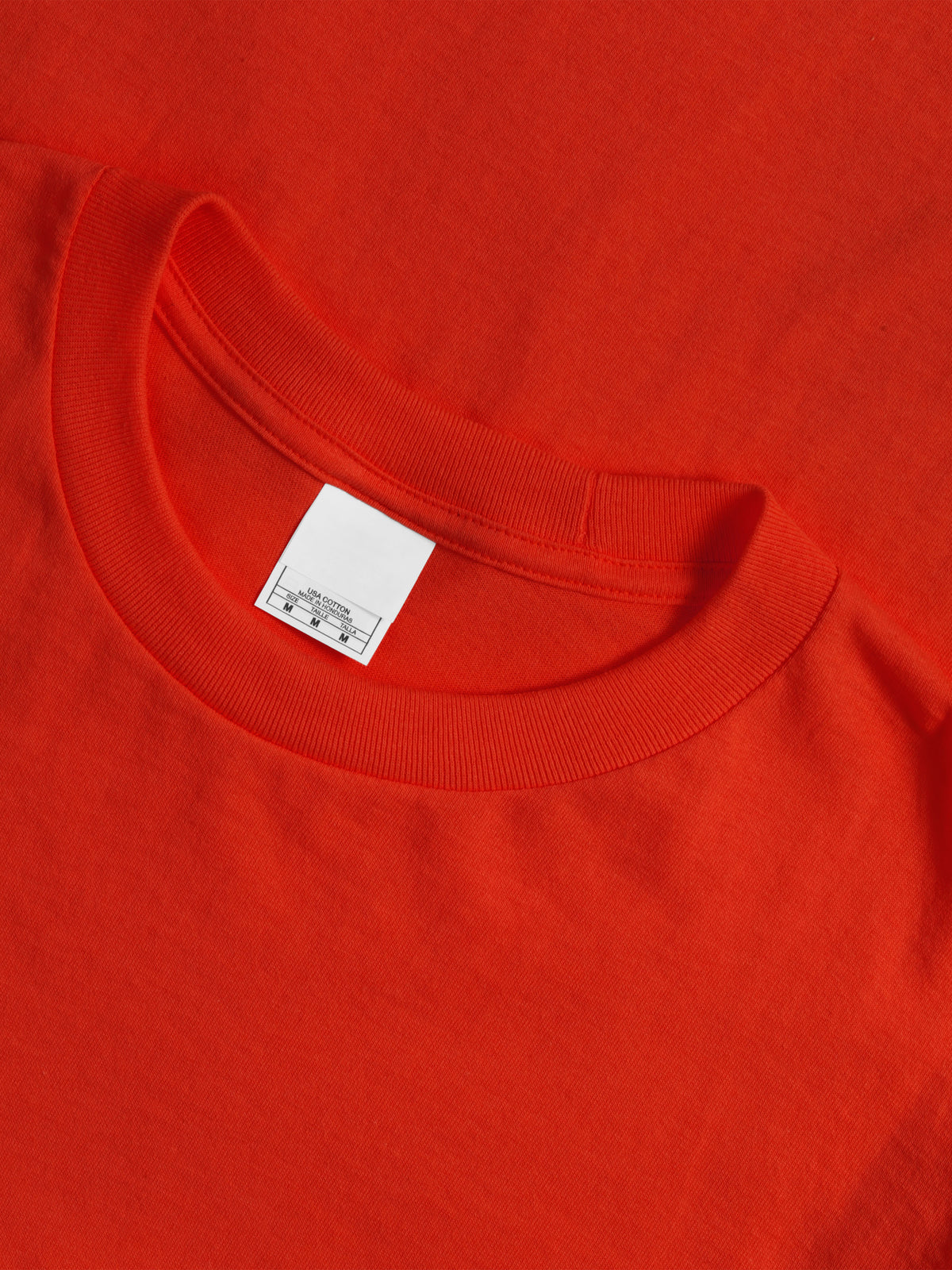 Men’s Essential Crew Neck Short Sleeve T Shirt 2XL-5XL in Red - Hat and Beyond blank tee