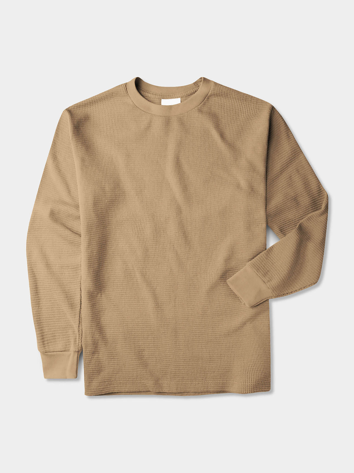 Men’s Waffle Thermal Sweatshirts in Men's Waffle Thermal Sweatshirts - Hat and Beyond - Hat and Beyond crewneck sweatshirt